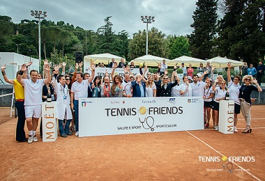 tennis and friends