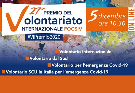 premio volontariato focsiv