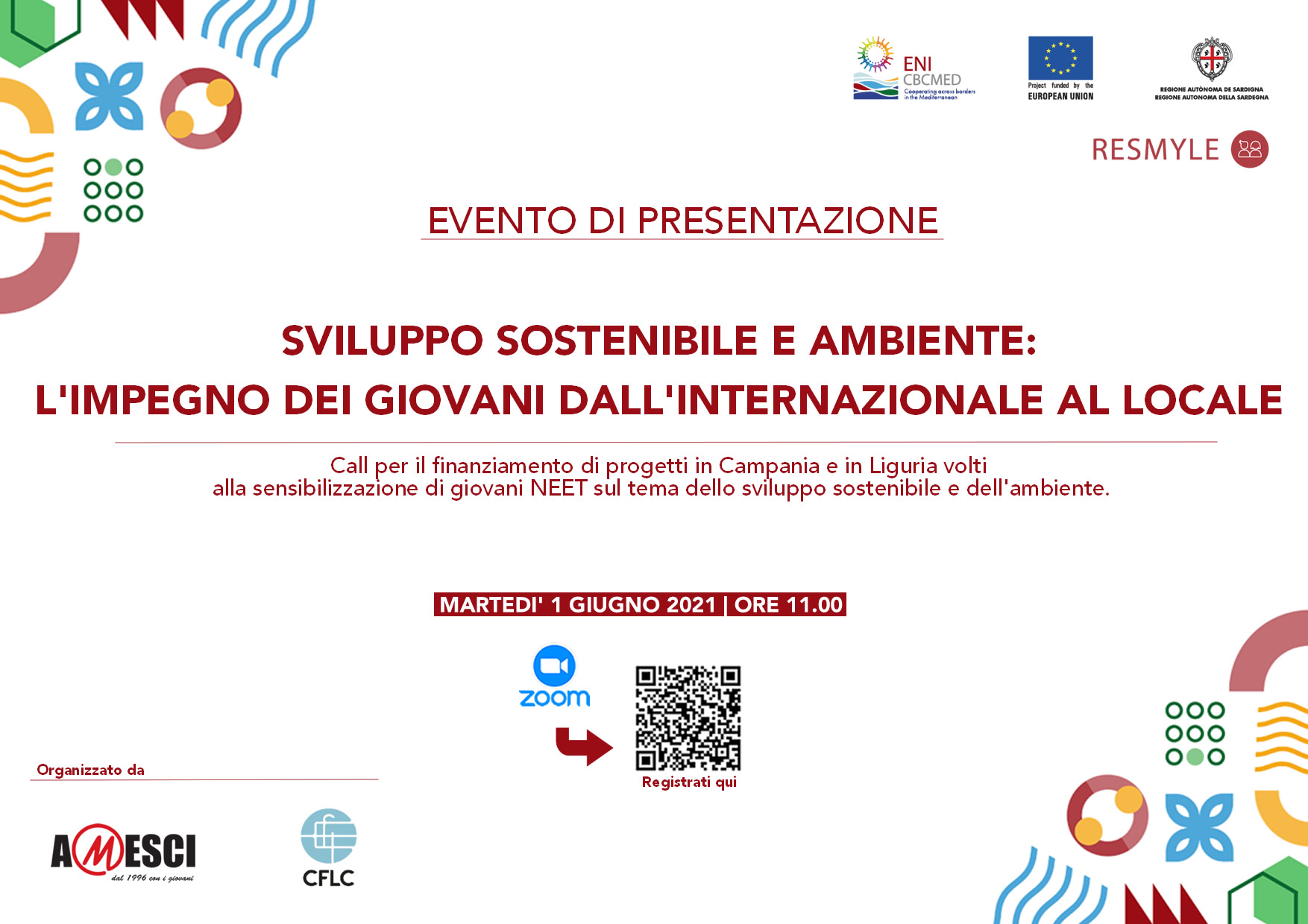locandina evento resmyle
